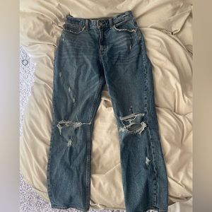 Abercrombie & Fitch Mom high rise curve love jeans